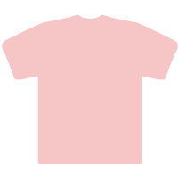 半袖tシャツシルエットのイラスト ピンク シルエットのイラスト